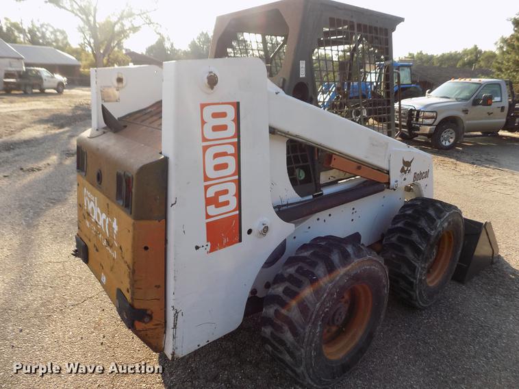 image for item DB9124 1997 Bobcat 863 skid steer