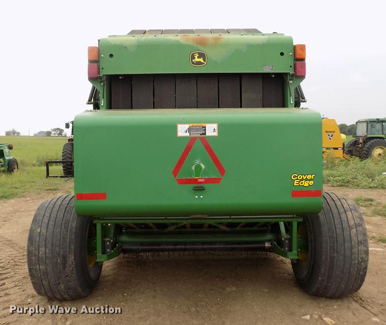 image for item DB9135 2008 John Deere 568 Mega Wide Plus round baler