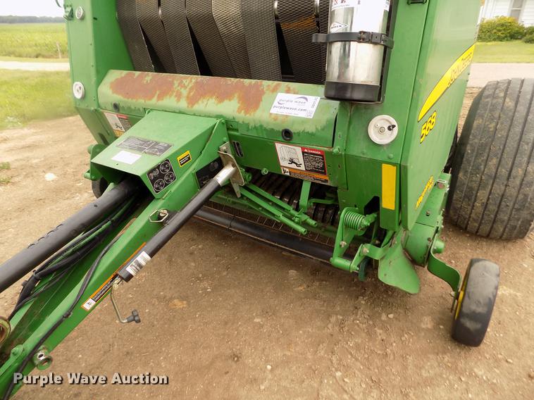 image for item DB9135 2008 John Deere 568 Mega Wide Plus round baler