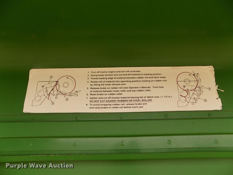 image for item DB9135 2008 John Deere 568 Mega Wide Plus round baler