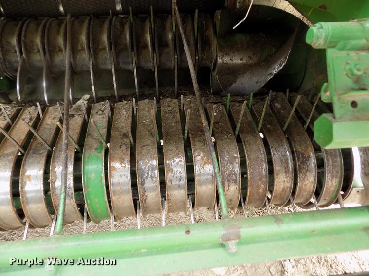 image for item DB9135 2008 John Deere 568 Mega Wide Plus round baler