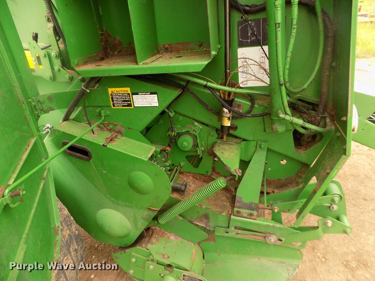 image for item DB9135 2008 John Deere 568 Mega Wide Plus round baler