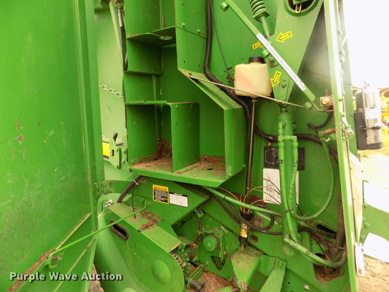 image for item DB9135 2008 John Deere 568 Mega Wide Plus round baler