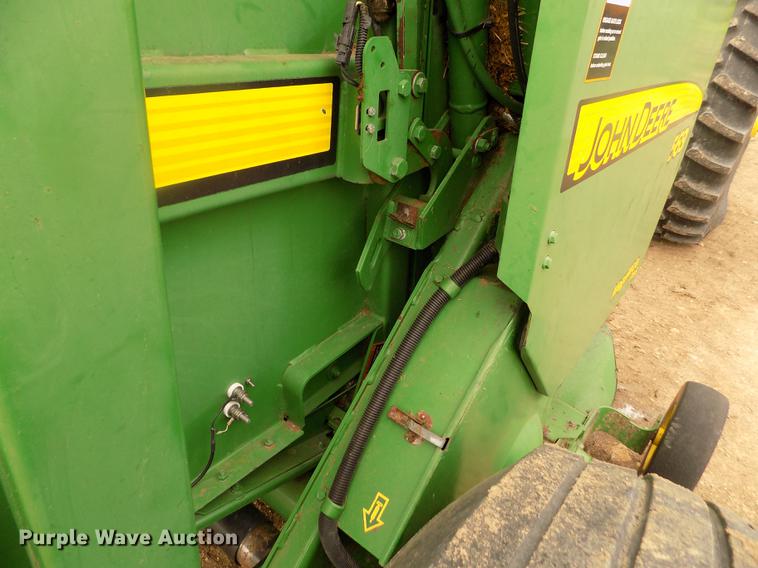 image for item DB9135 2008 John Deere 568 Mega Wide Plus round baler