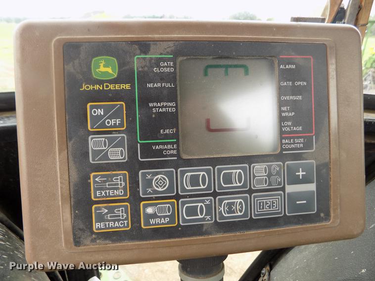 image for item DB9135 2008 John Deere 568 Mega Wide Plus round baler