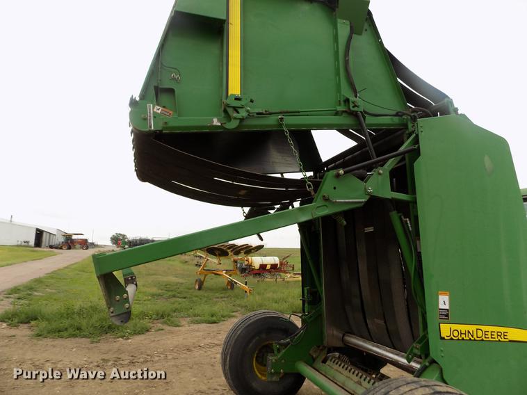 image for item DB9135 2008 John Deere 568 Mega Wide Plus round baler