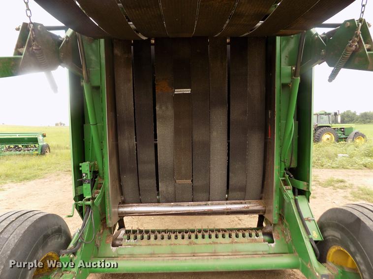 image for item DB9135 2008 John Deere 568 Mega Wide Plus round baler