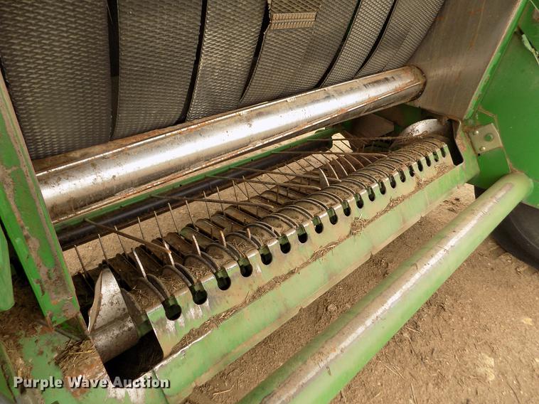 image for item DB9135 2008 John Deere 568 Mega Wide Plus round baler