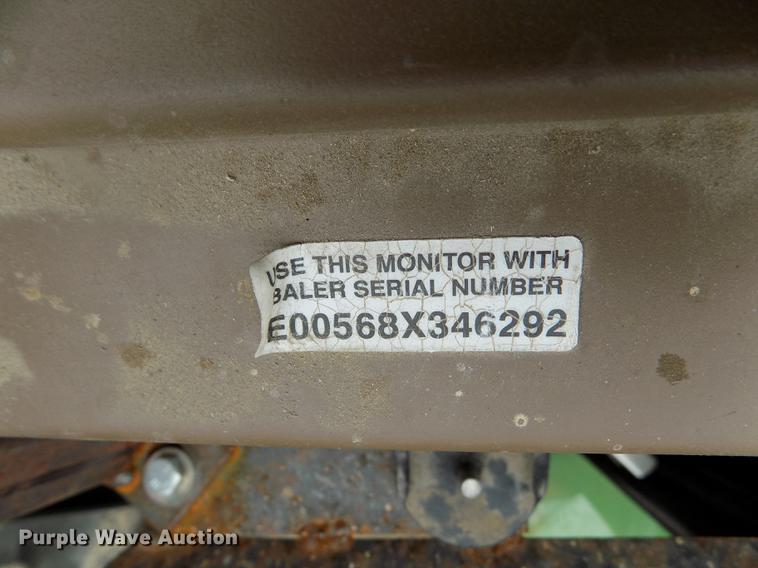 image for item DB9135 2008 John Deere 568 Mega Wide Plus round baler