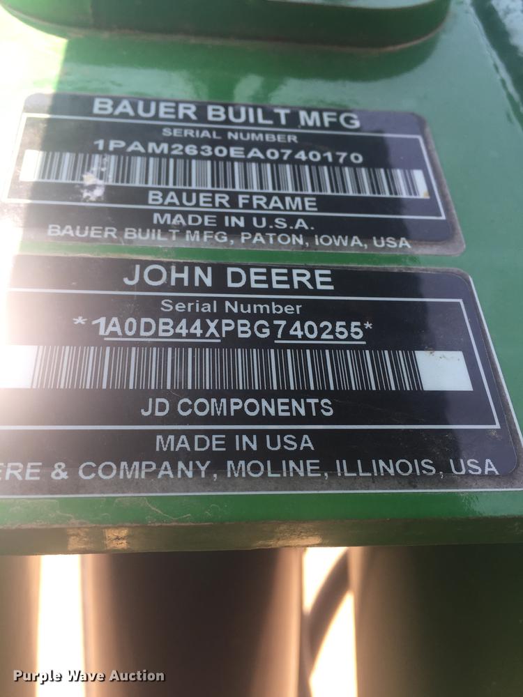 image for item DC0065 2011 John Deere DB44 no-till planter