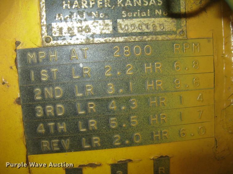 image for item DC1256 1969 Rayes Commander 1200 4WD tractor