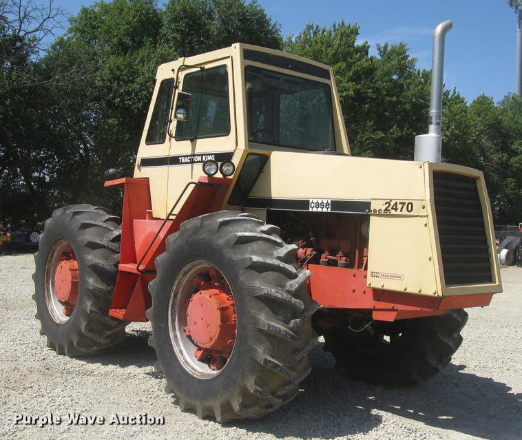image for item DC1292 Case 2470 Traction King 4WD tractor