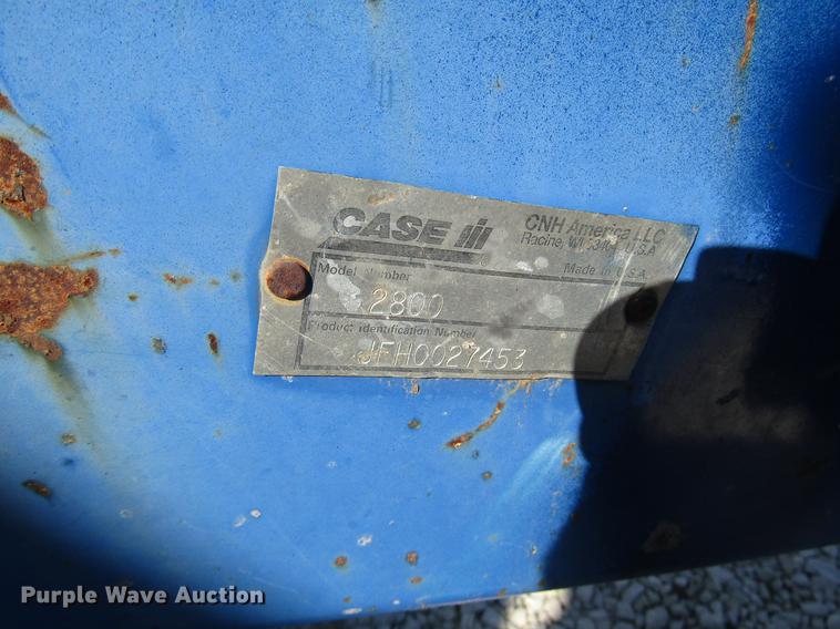 image for item DD6432 2003 DMI Nutri-Placr 2800 applicator bar