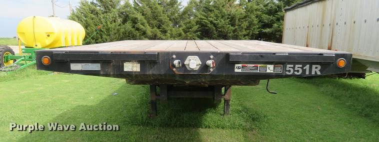 image for item DE6389 2015 Maurer equipment trailer