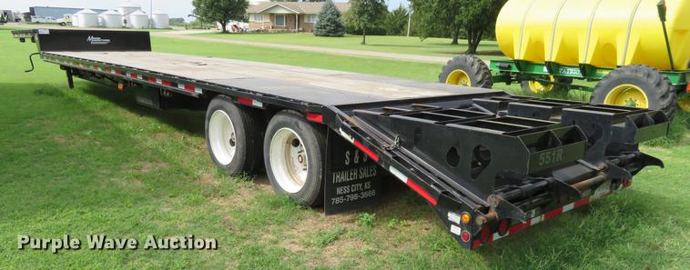 image for item DE6389 2015 Maurer equipment trailer