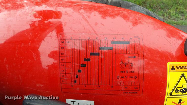 image for item DM9883 2017 Massey-Ferguson 2606H MFWD tractor