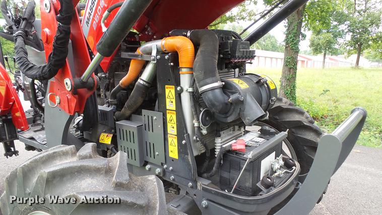 image for item DM9883 2017 Massey-Ferguson 2606H MFWD tractor