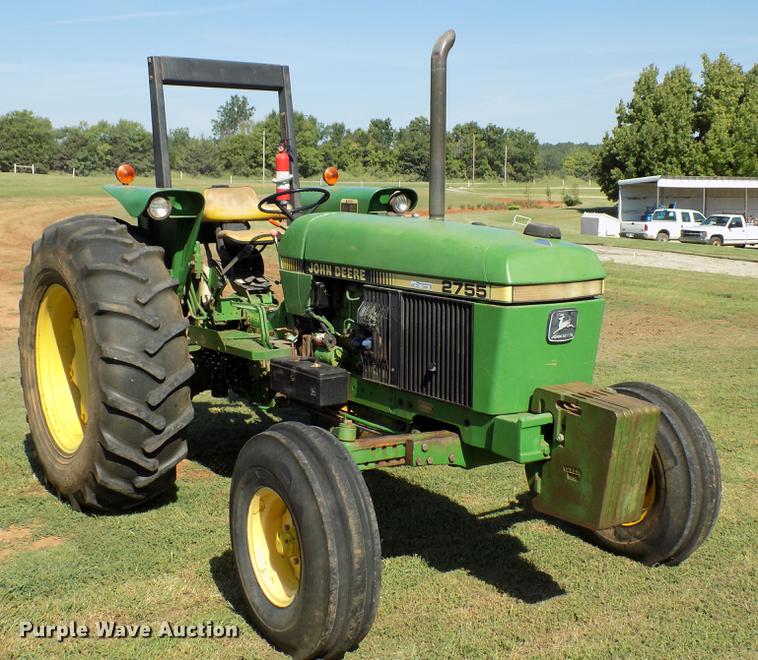 image for item FG9000 1989 John Deere 2755 tractor