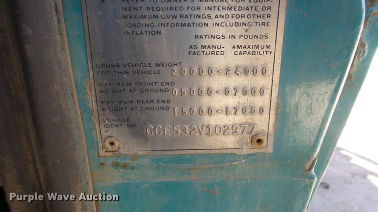 image for item FO9049 1972 Chevrolet C50 grain truck