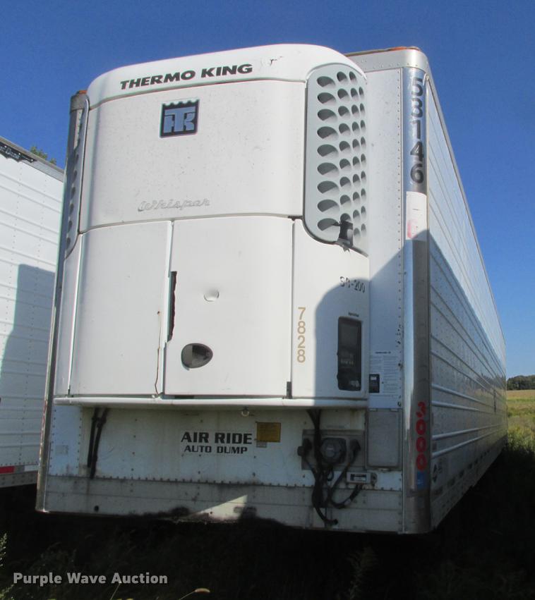 image for item DA8269 2002 Utility refrigerated van trailer