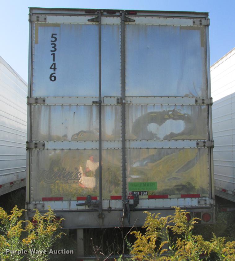 image for item DA8269 2002 Utility refrigerated van trailer