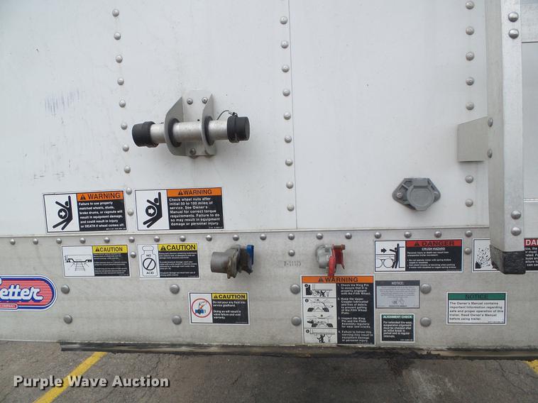 image for item DD5879 2016 Wilson DWH-550 double hopper bottom grain trailer