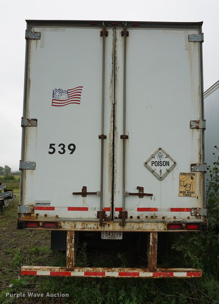 image for item DD6493 1999 Fruehauf dry van trailer