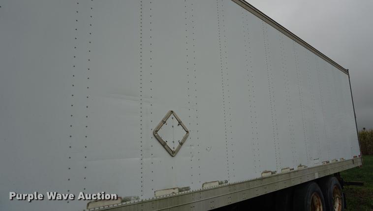 image for item DD6493 1999 Fruehauf dry van trailer