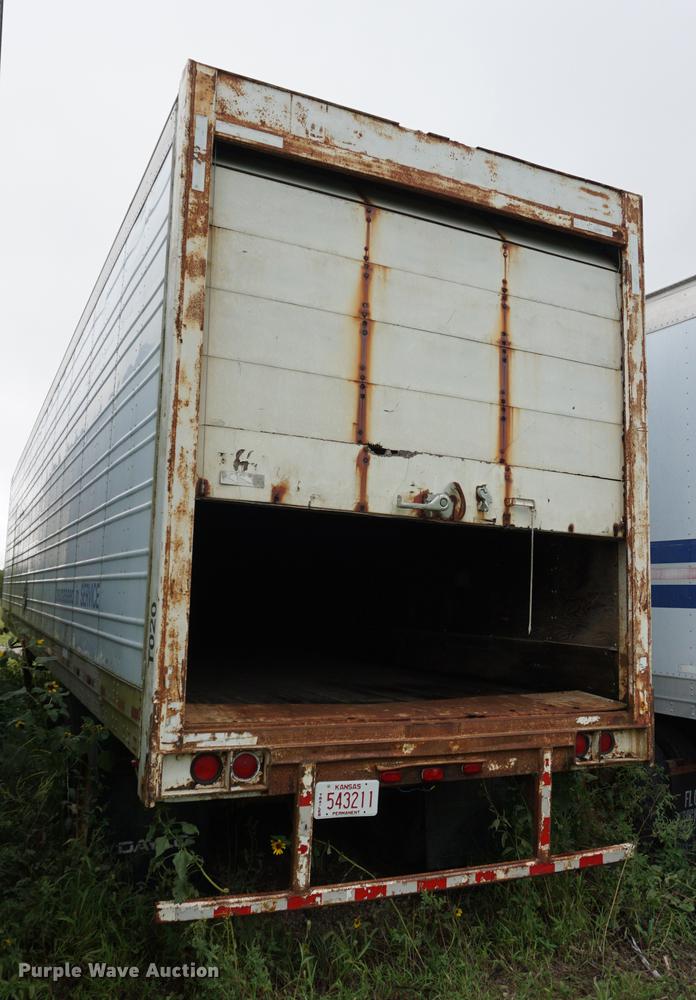 image for item DD6495 1988 Great Dane 7311TJW dry van trailer