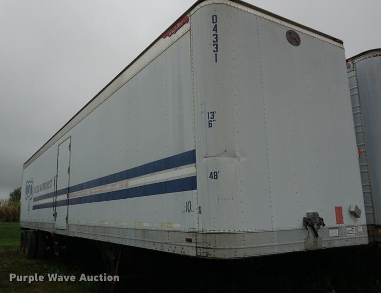 image for item DD6496 1995 Great Dane 7011TY dry van trailer