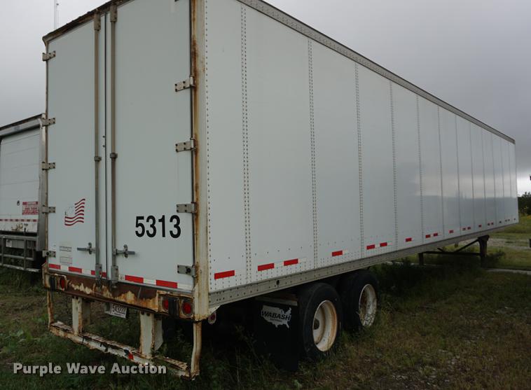 image for item DD6497 2007 Wabash dry van trailer