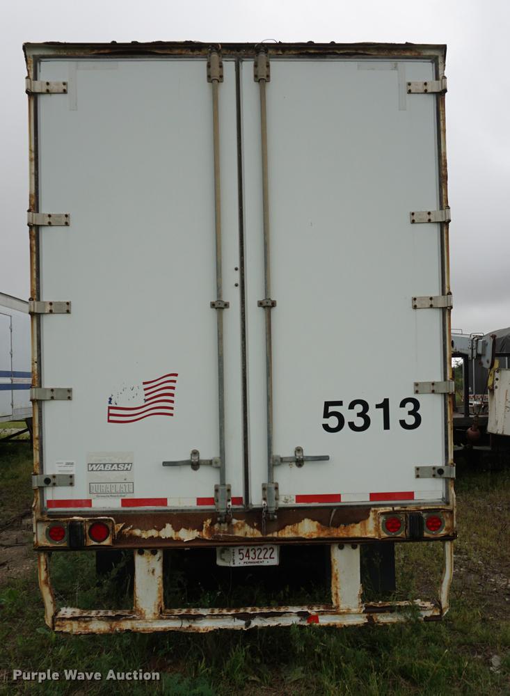 image for item DD6497 2007 Wabash dry van trailer