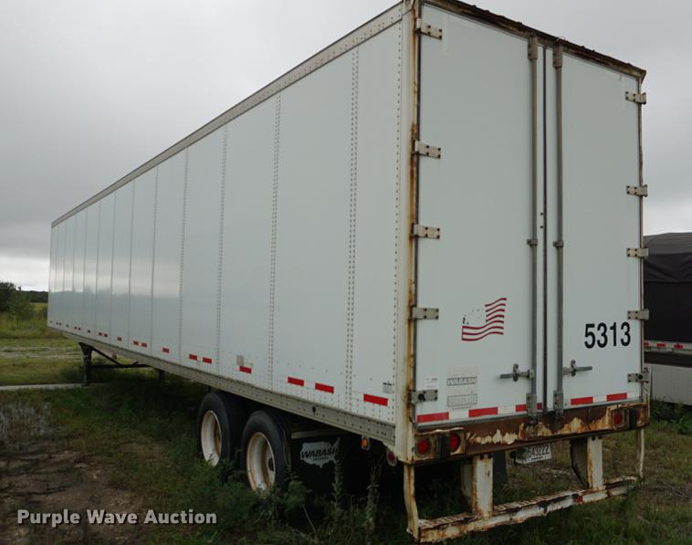 image for item DD6497 2007 Wabash dry van trailer