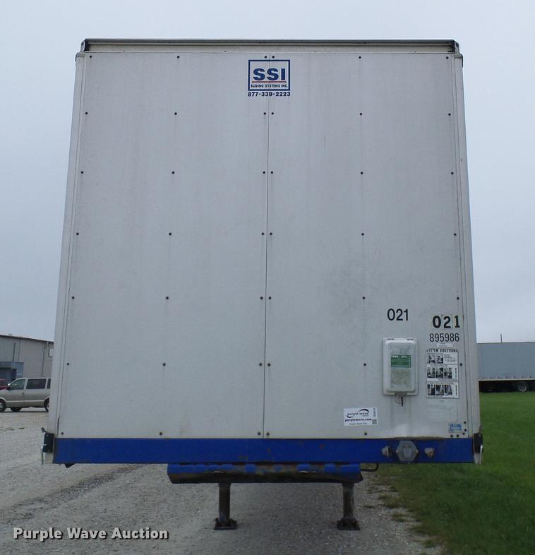 image for item DE5214 2000 Wabash side curtain trailer