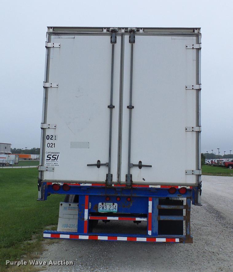 image for item DE5214 2000 Wabash side curtain trailer