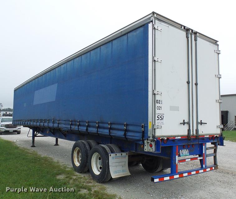image for item DE5214 2000 Wabash side curtain trailer