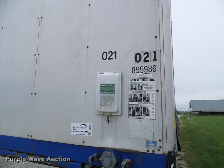 image for item DE5214 2000 Wabash side curtain trailer