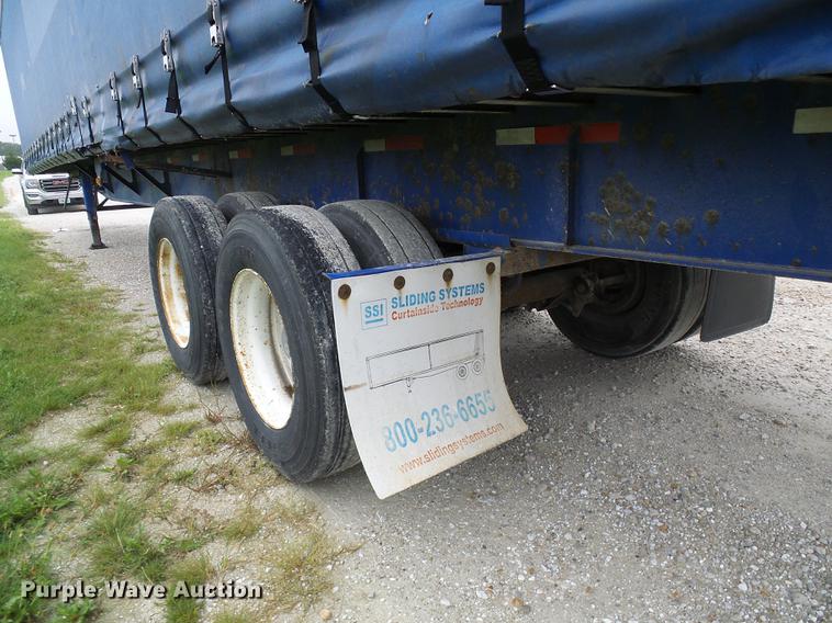 image for item DE5214 2000 Wabash side curtain trailer