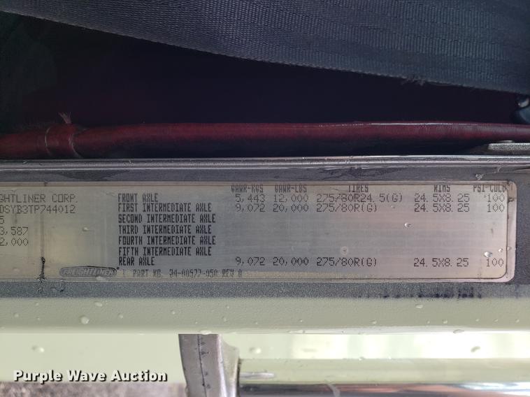 image for item DF2435 1996 Freightliner FLD120 semi truck