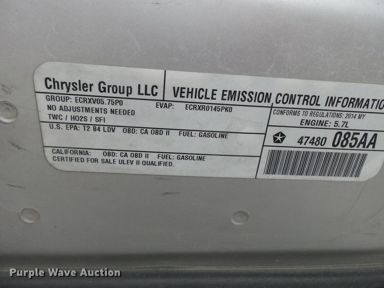 image for item DB7049 2014 Dodge Charger Police