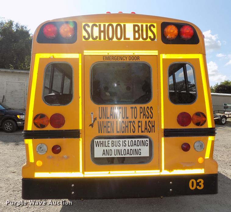 image for item DB8594 2002 Chevrolet Express G3500 school bus