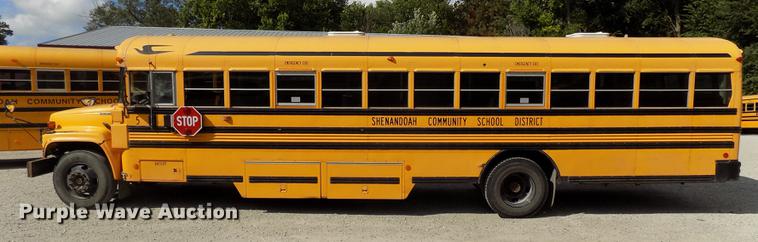 image for item DB8595 2001 Chevrolet CV200C school bus