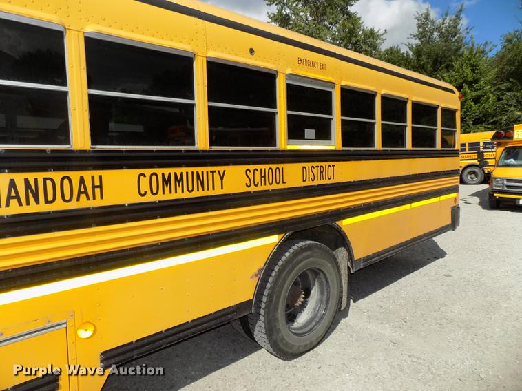 image for item DB8595 2001 Chevrolet CV200C school bus