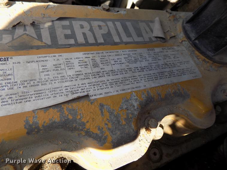 image for item DB8595 2001 Chevrolet CV200C school bus