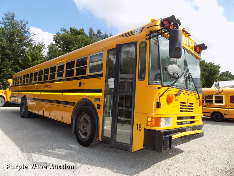 image for item DB8596 2005 International FE school bus