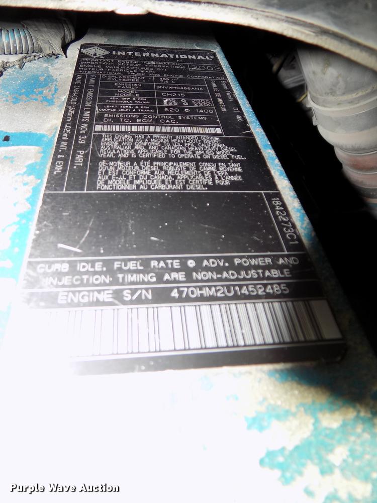 image for item DB8596 2005 International FE school bus