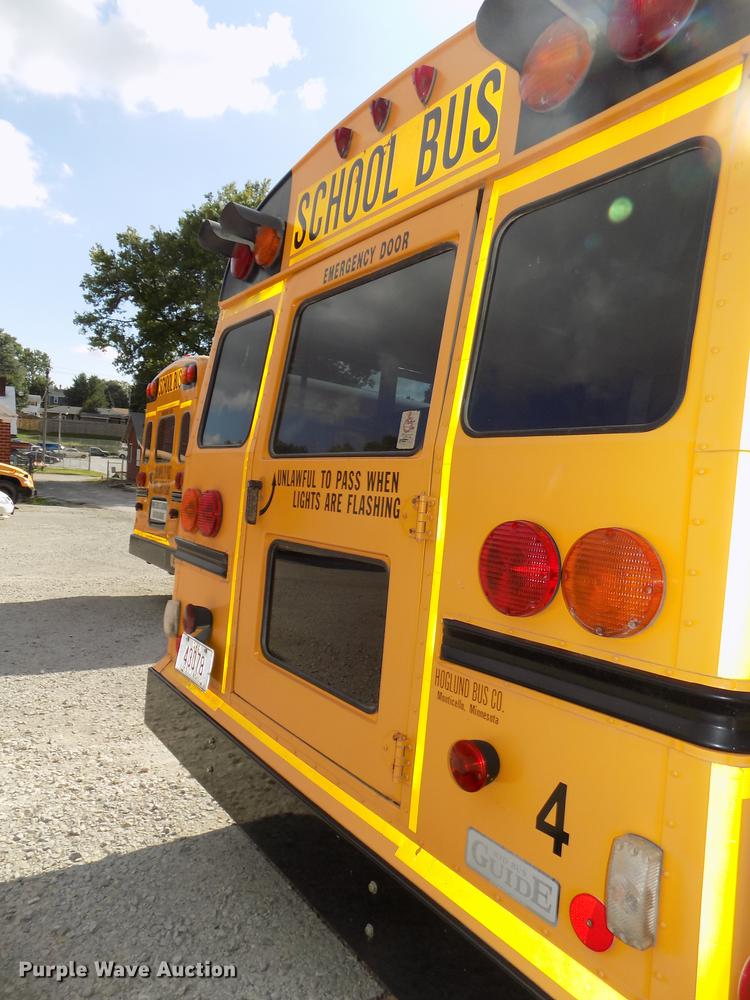 image for item DB8597 2000 Chevrolet Express school bus