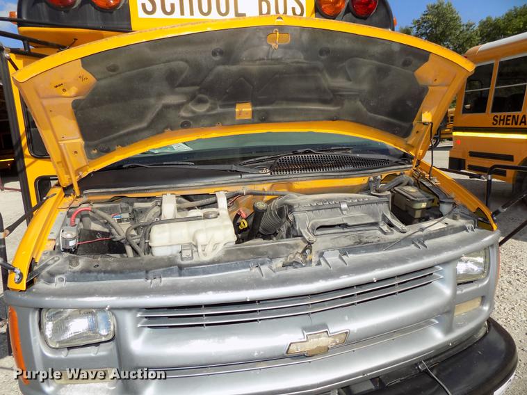 image for item DB8597 2000 Chevrolet Express school bus