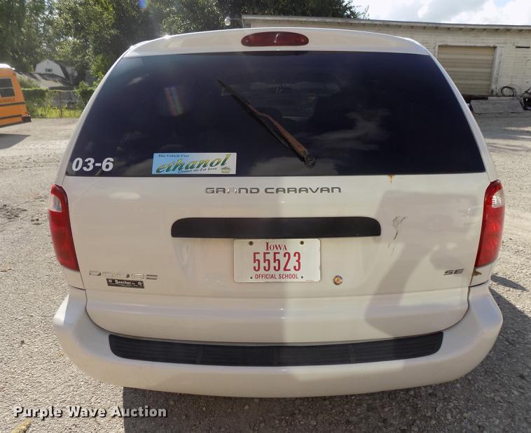image for item DB8599 2003 Dodge Grand Caravan van