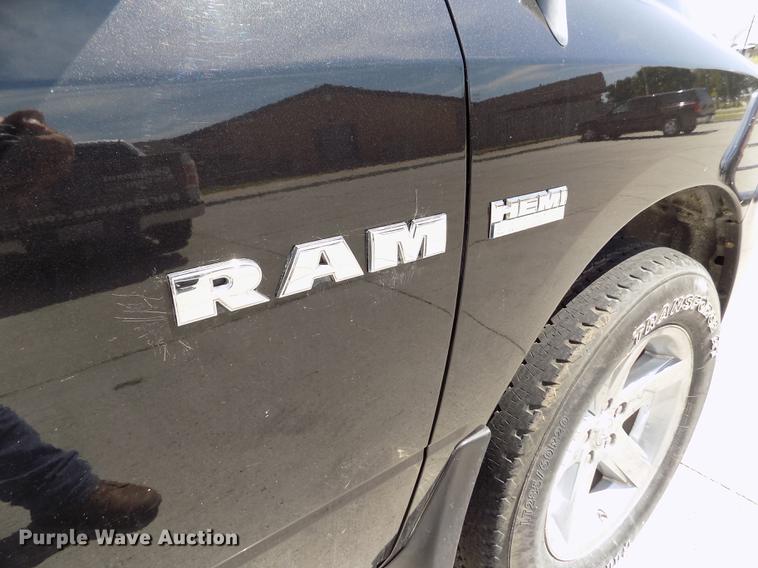 image for item DB9116 2009 Dodge Ram 1500 Quad Cab pickup truck